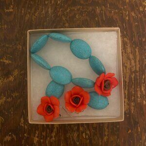 bracelet and earring set